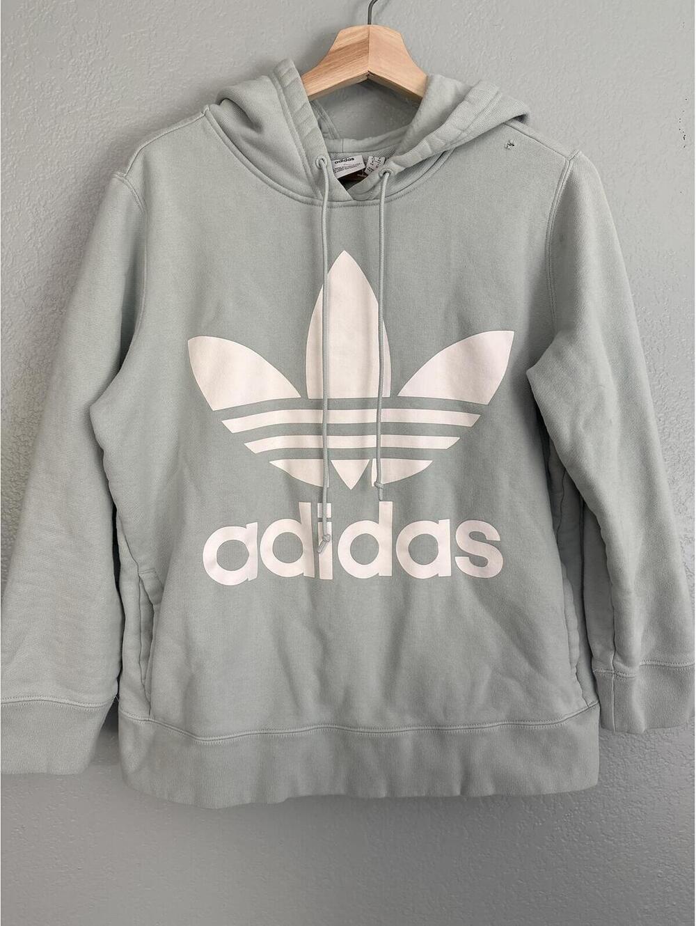 Adidas mint hoodie large